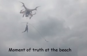 Drone Dropping Bait