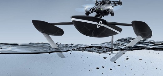 Parrot Minidrone Hydrofoil Feature